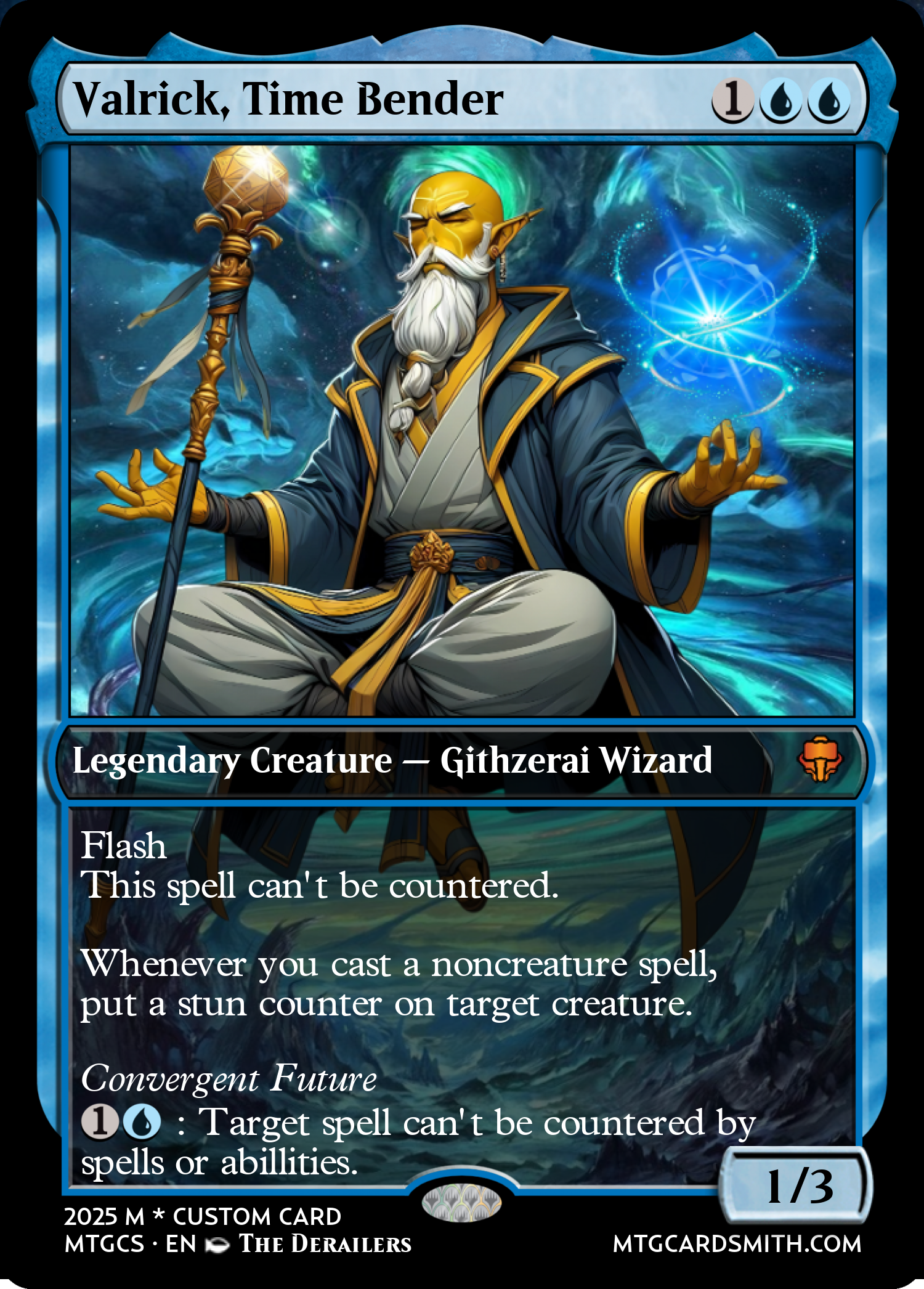 Valrick, Time Bender