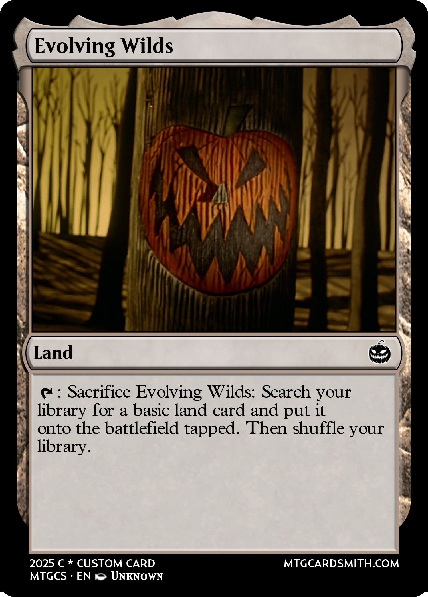 Evolving Wilds
