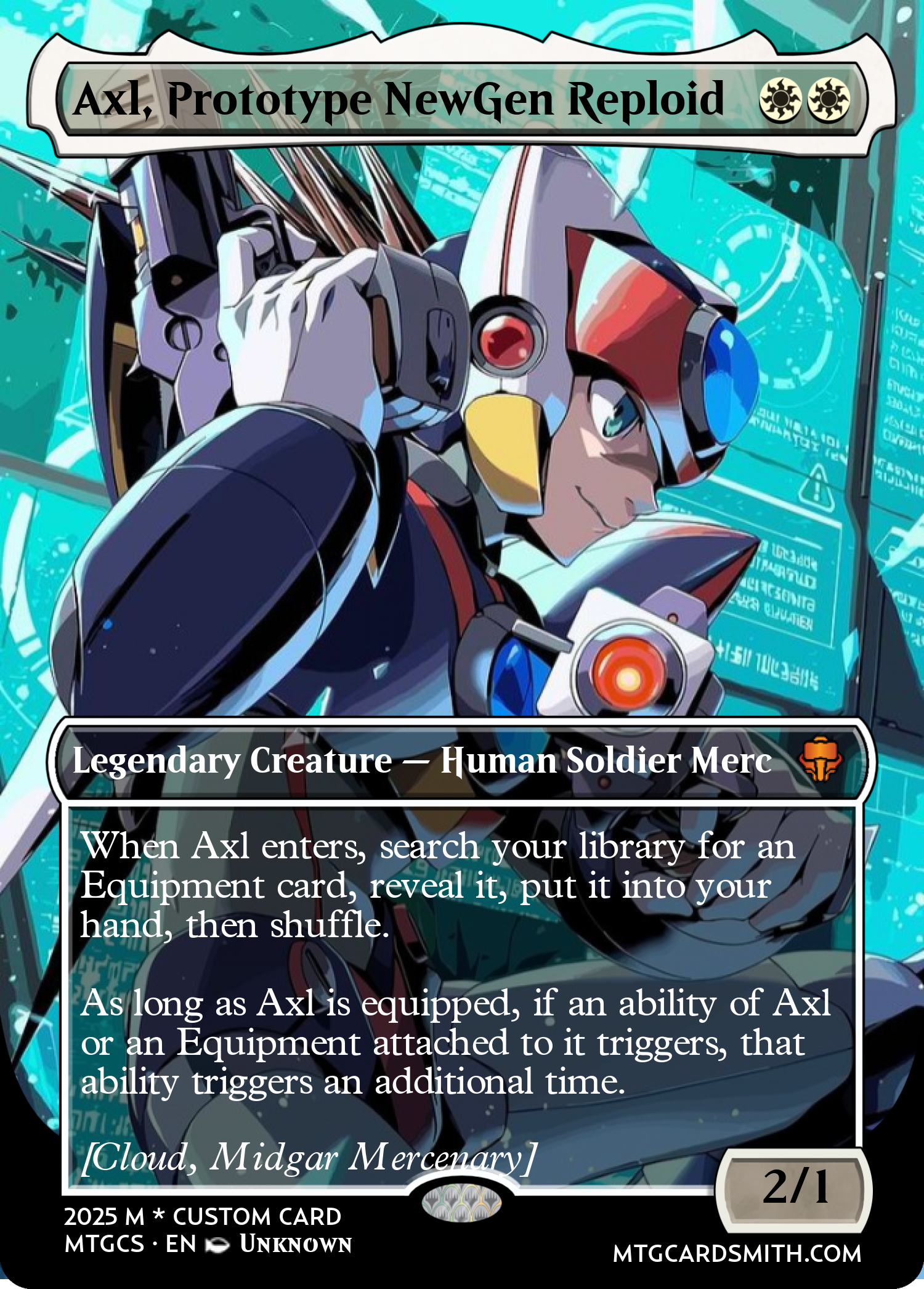 Axl, Prototype NewGen Reploid