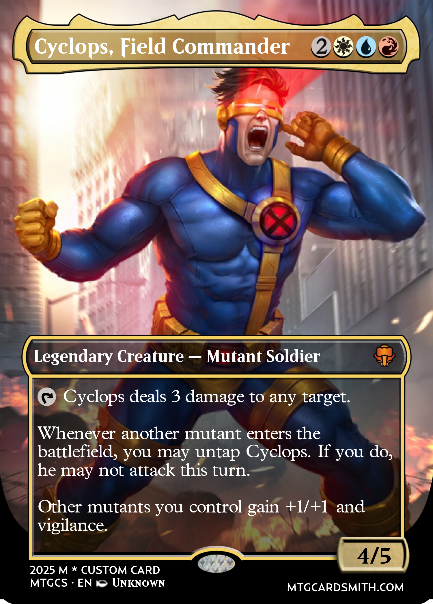 Cyclops, Field Commander