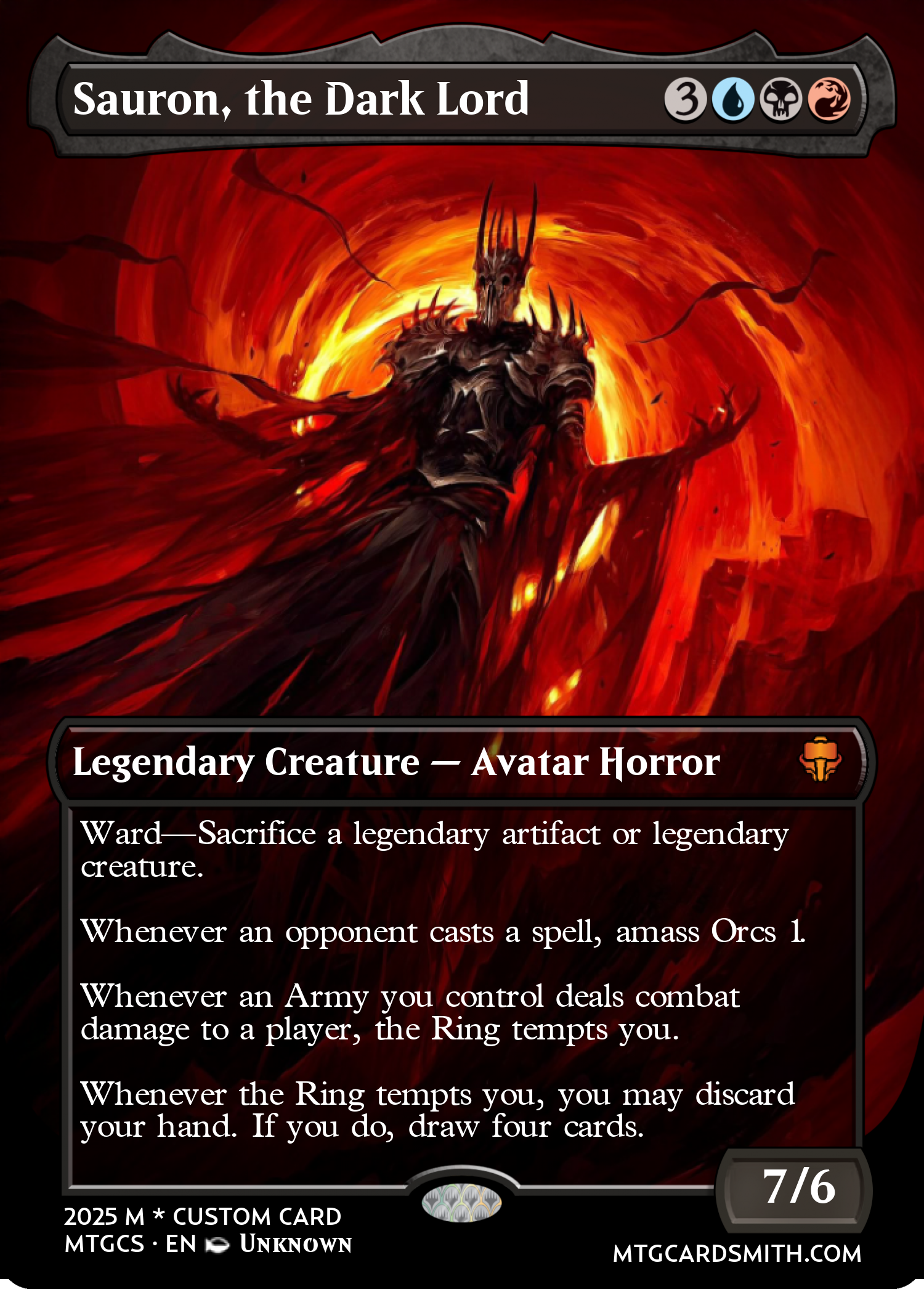 Sauron, the Dark Lord