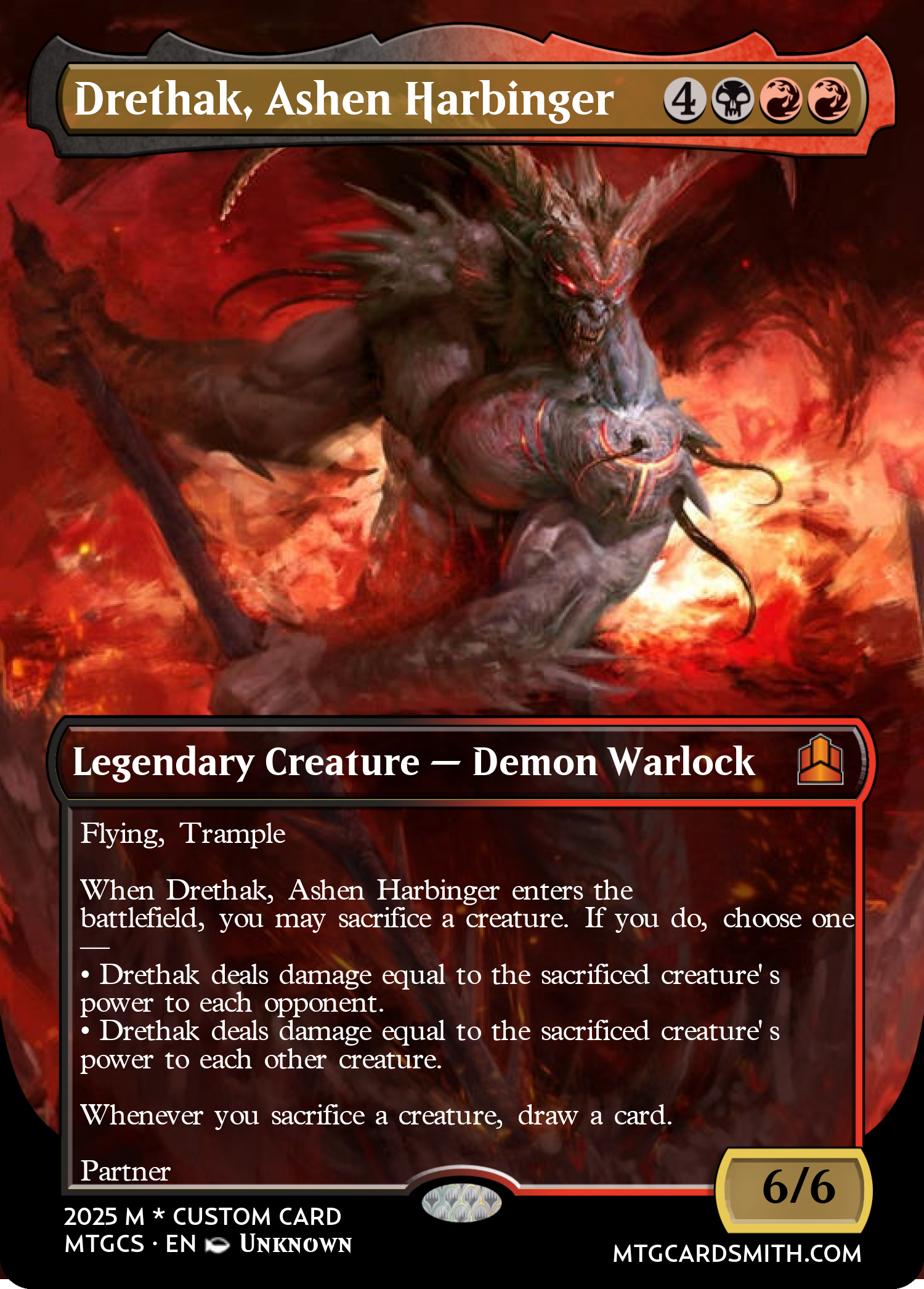 Drethak, Ashen Harbinger