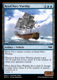 Royal Navy Warship
