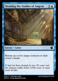 Cleaning the Stables of Augeas