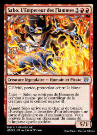 Sabo, L'Empereur des Flammes