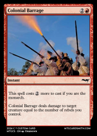 Colonial Barrage