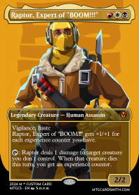 Raptor, Expert of 