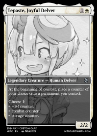 Tepaste, Joyful Delver