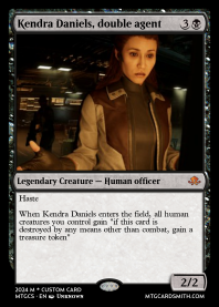 Kendra Daniels, double agent