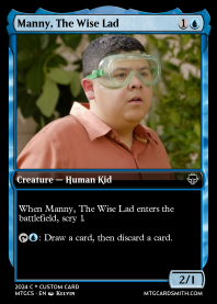Manny, The Wise Lad