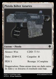 Pistola Bólter Astartes