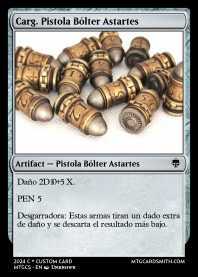 Carg. Pistola Bólter Astartes