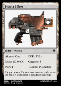 Pistola Bólter