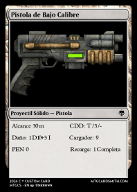 Pistola de Bajo Calibre