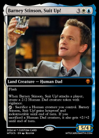 Barney Stinson, Suit Up!