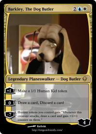 Barkley, The Dog Butler