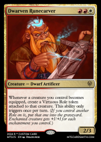 Dwarven Runecarver