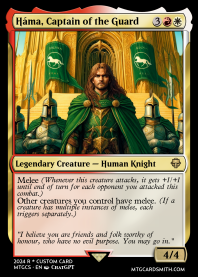 Háma, Captain of the Guard