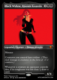 Black Widow, Known Assassin
