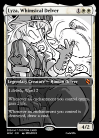 Lyza, Whimsical Delver