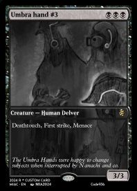 Umbra hand #3