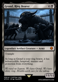 Grond, Ring Bearer