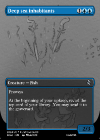 Deep sea inhabitants 