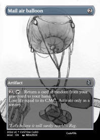 Mail air balloon