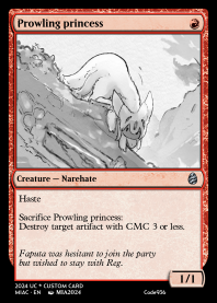 Prowling princess