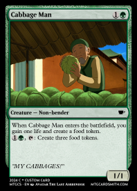 Cabbage Man