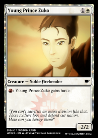 Young Prince Zuko