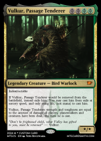 Vulkur, Passage Tenderer