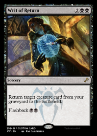 Writ of Return