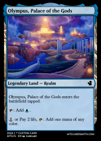 Olympus, Palace of the Gods
