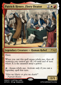 Patrick Henry, Fiery Orator 