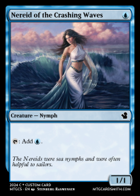 Nereid of the Crashing Waves