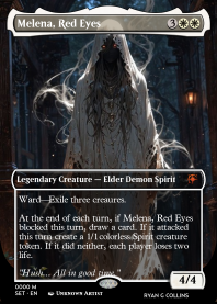 Melena, Red Eyes
