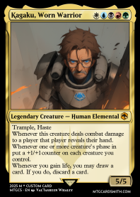 Kagaku, Worn Warrior