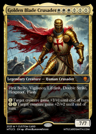 Golden Blade Crusader