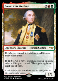Baron von Steuben 
