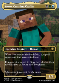 Steve, Cunning Crafter