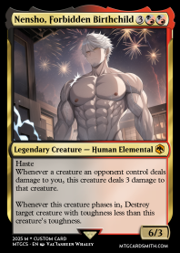 Nensho, Forbidden Birthchild