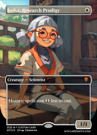 Josha, Research Prodigy