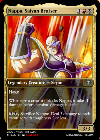 Nappa, Saiyan Bruiser