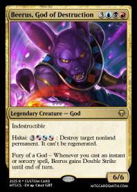Beerus, God of Destruction