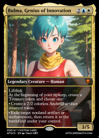 Bulma, Genius of Innovation