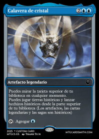 Calavera de cristal