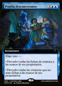 Prueba desconcertante