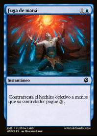Fuga de maná