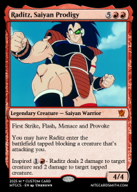 Raditz, Saiyan Prodigy